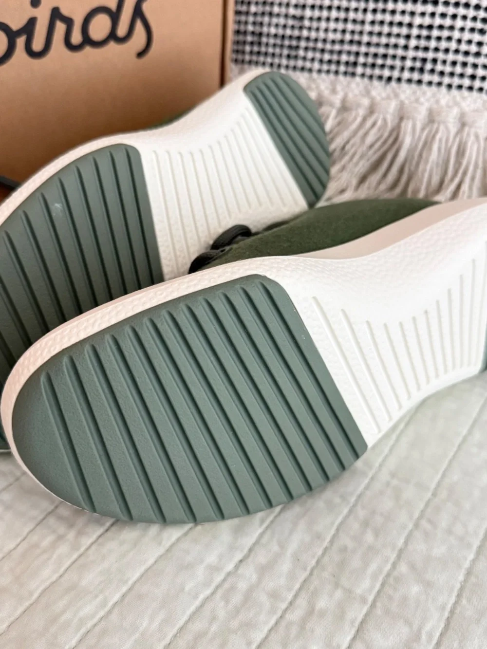 NIB Allbirds Wool Runner-Up Mizzle Thunder Green Women's Size 7